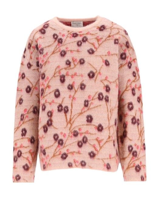 Forte_forte Pink Long-Sleeved Sweater