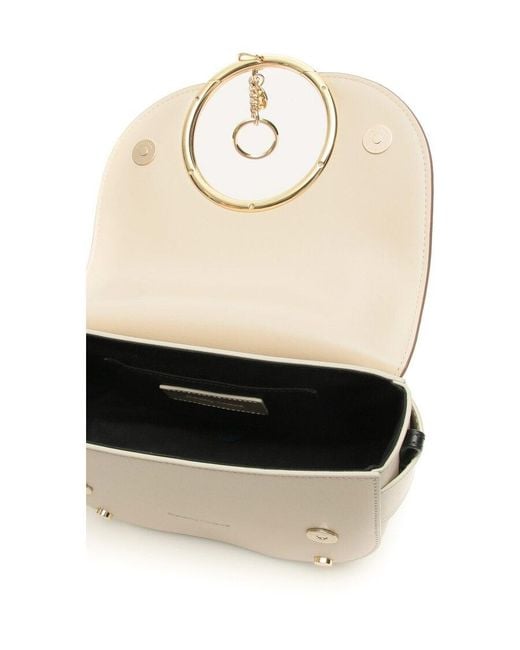 See By Chloé Natural Mara Leather Cross Body Bag