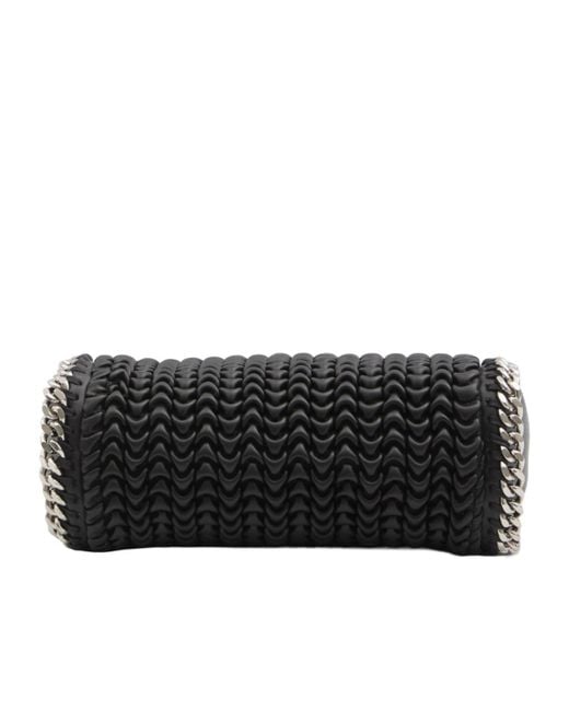 Stella McCartney Black Mini Falabella Link Tote Bag