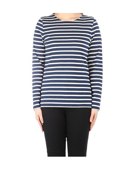 Saint James Blue Striped T-Shirt