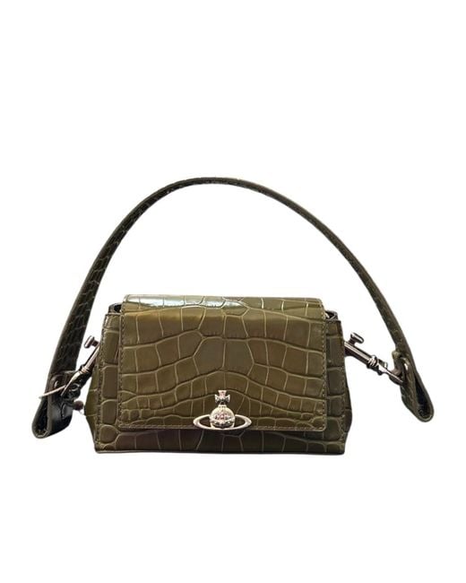 Vivienne Westwood Metallic Hazel Small Handbag