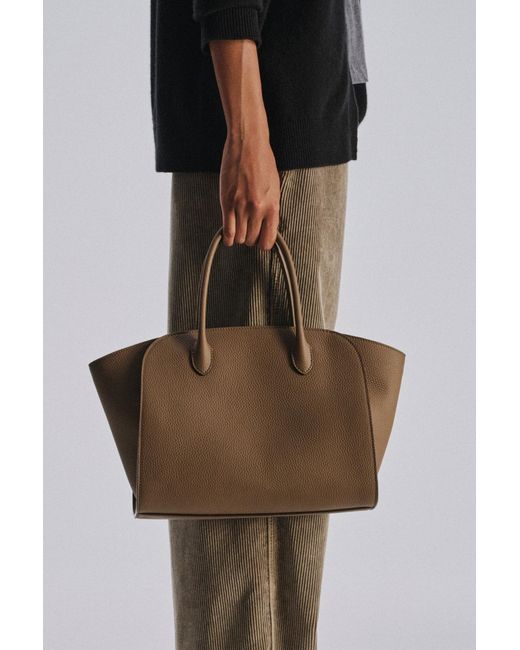 The Row Brown Marlo 12 Bag
