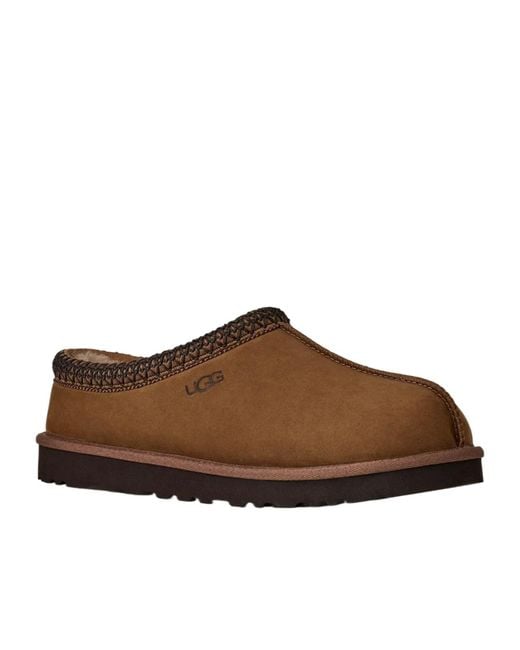 Ugg Brown Tasman Ii Shearling Lined Mules for men