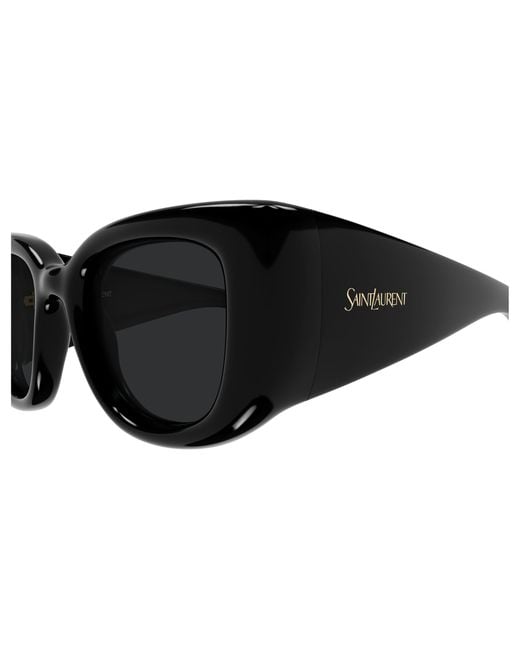 Saint Laurent Black Sl 903 Howl Cat-Eye Sunglasses