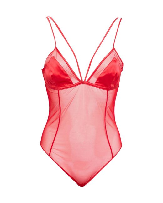 Dolce & Gabbana Pink Solid Color Lightweight Mesh Swimsuit