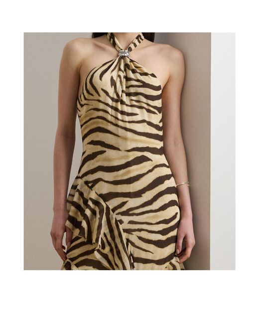 Ralph Lauren Metallic Sleeveless Dress