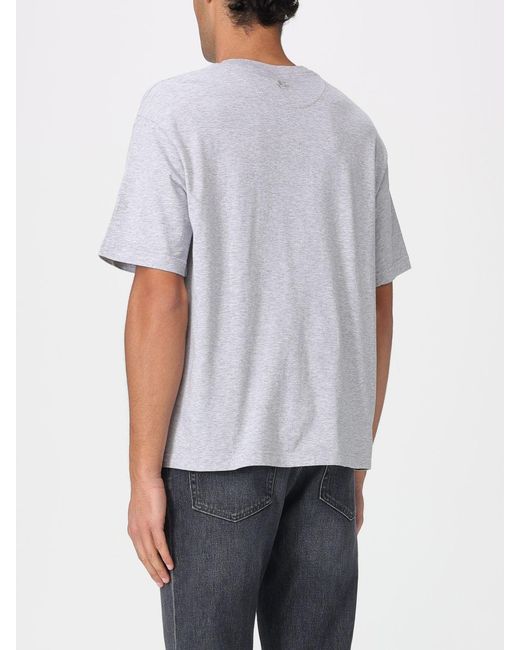 Etro White Regular Fit Crewneck T-Shirt for men