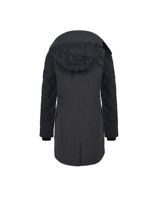 Canada Goose Black Hooded Down Jacket for men