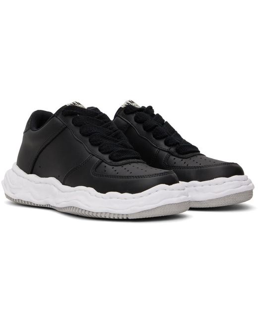 Maison Mihara Yasuhiro Black Wayne Original Low-Top Sneakers for men