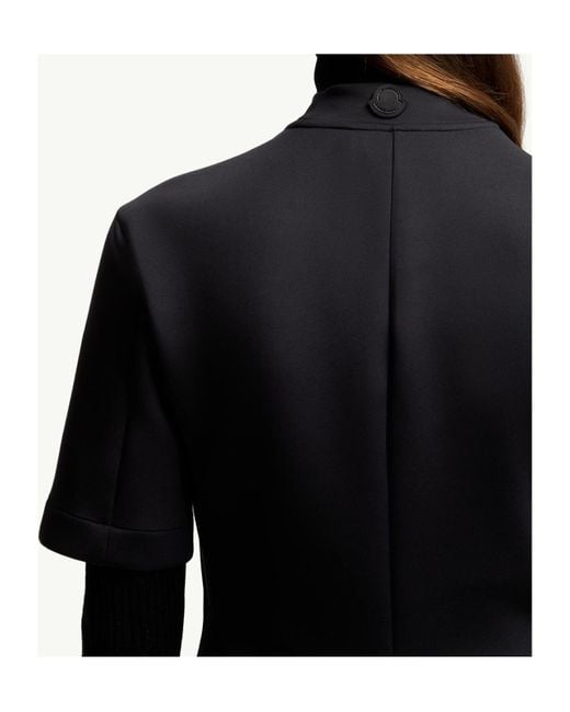 Moncler Black X Ee72 By Edward Enninful Midi Dress