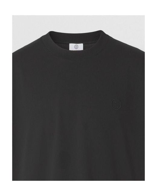 Burberry Black Monogram-Motif T-Shirt for men