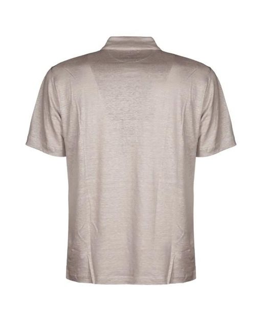 Eleventy Multicolor Buttoned Polo Shirt for men