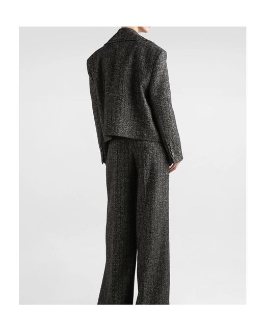 Dolce & Gabbana Black Double-Breasted Jacket