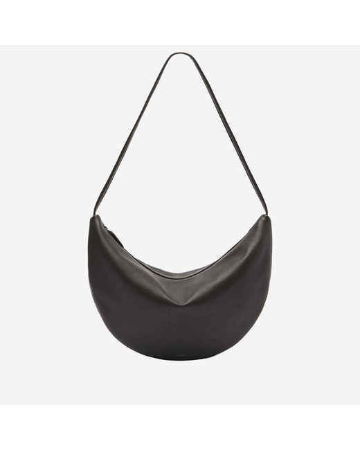 The Row Black Small Izzy Shoulder Bag