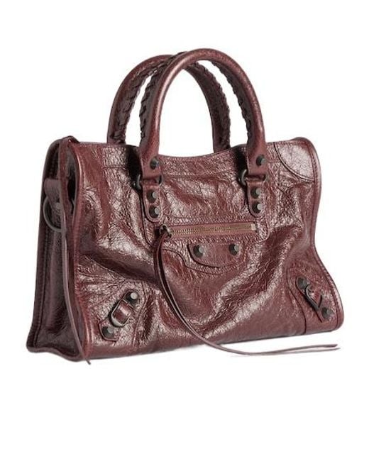 Balenciaga Brown Le City Bag Small