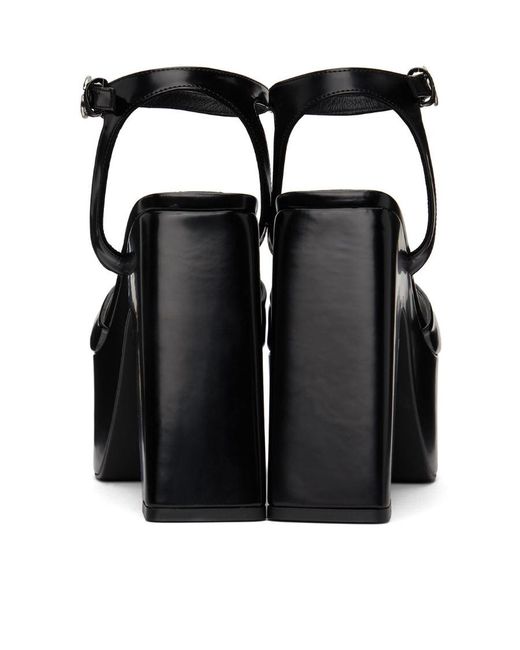 Coperni Black Platform-Sole Sandals