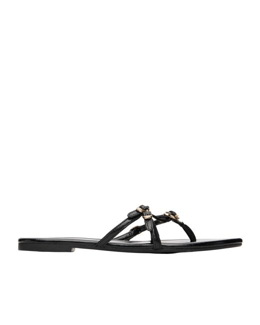 Marc Jacobs White The Leather Kiki Slippers
