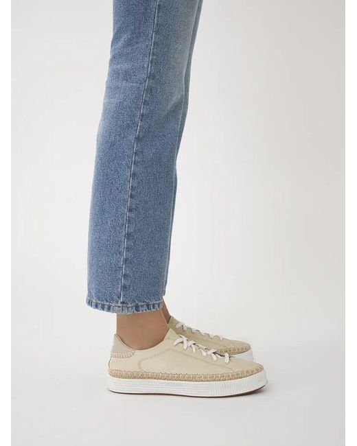 Chloé Natural Chloé Telma Low-Top Sneakers