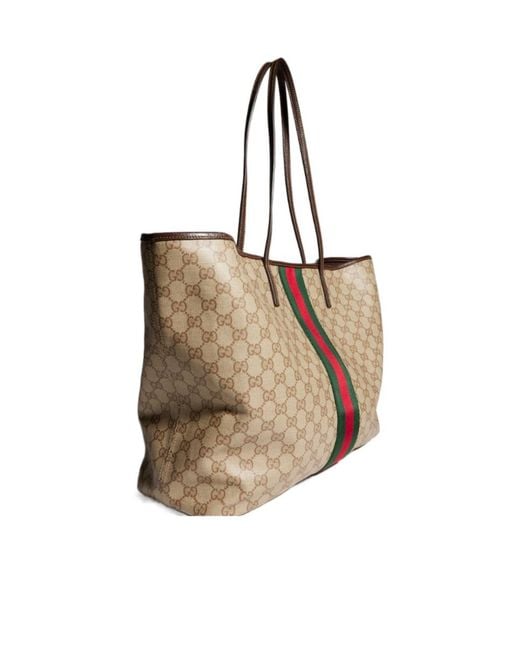 Gucci White Tribeca Large Tote Bag