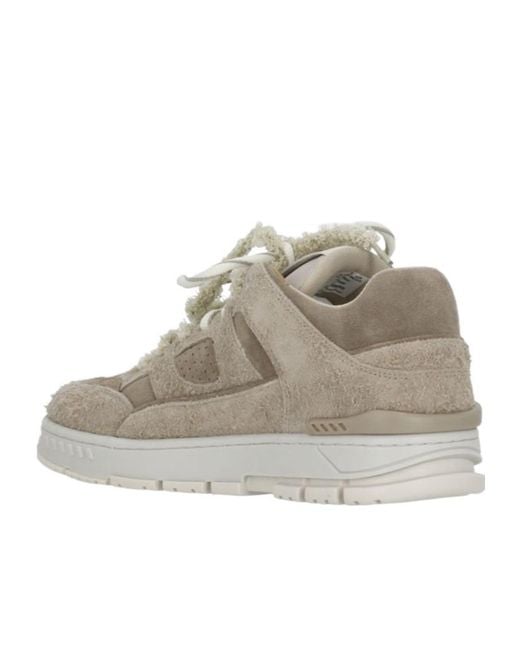 Axel Arigato Gray Lace-Up Fastening Sneakers for men