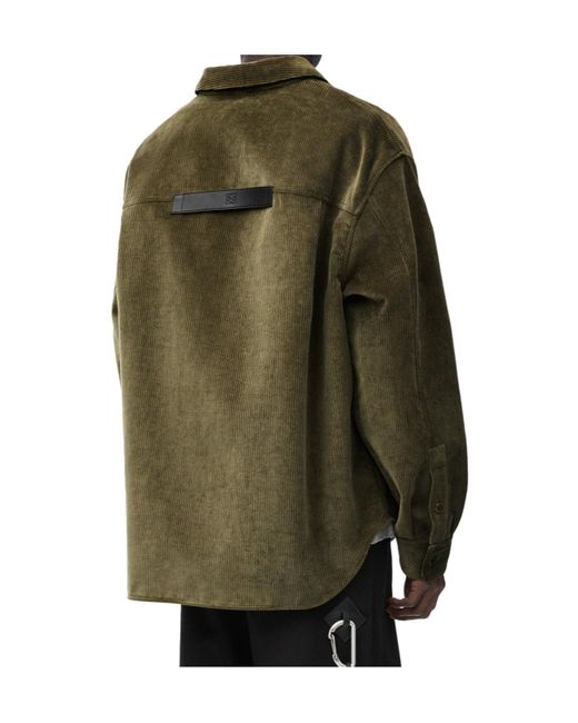 Loewe Green Overshirt for men