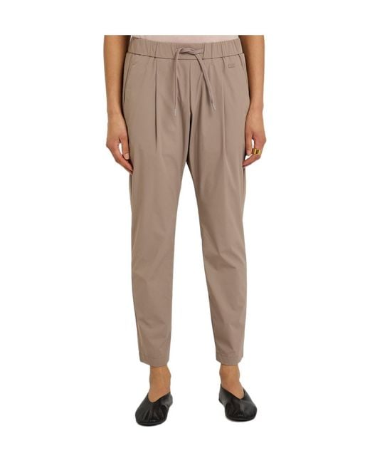 Herno Natural Tapered Trousers