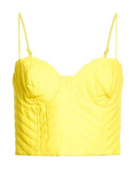 Farm Rio Yellow Minimal Solid Top