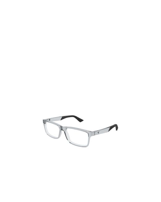 Montblanc White Eyewear Rectangular Glasses And Frames for men