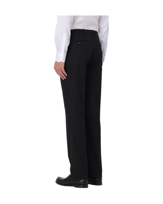 Giorgio Armani Black Casual Pants for men