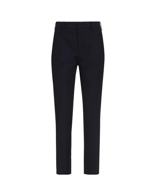 PT01 Blue Pt Torino Viscose Slacks