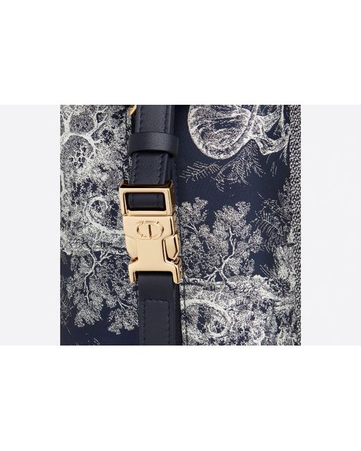 Dior Blue Medium Travel Nomad Pouch