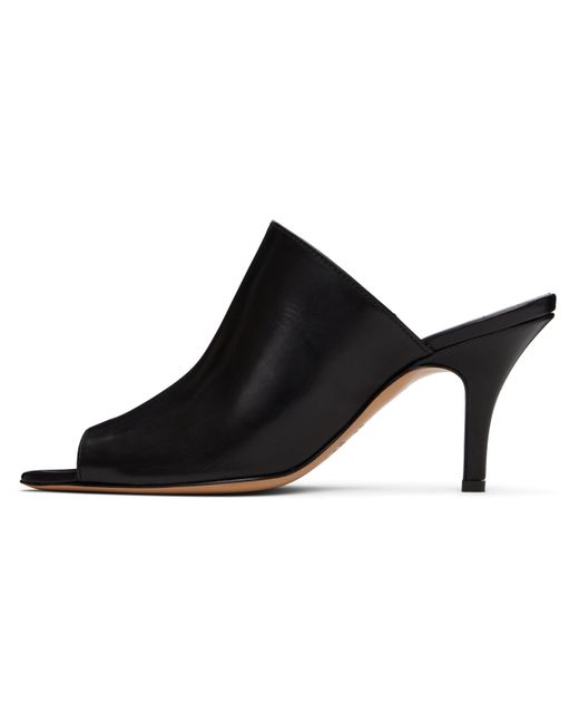 MM6 by Maison Martin Margiela Black Open-Toe Sandals