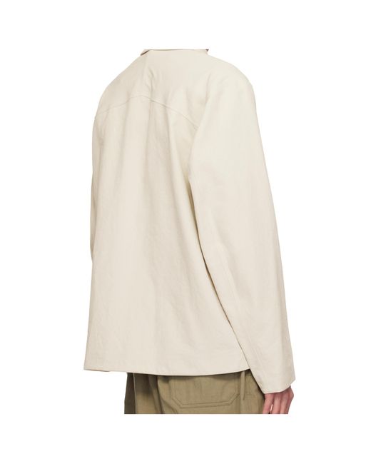 Arc'teryx White Mionn Softshell Overshirt for men