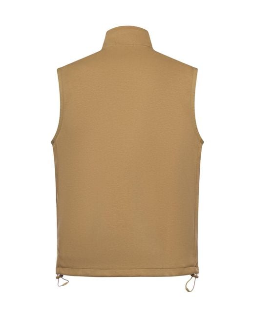 Polo Ralph Lauren Natural Double-Knit Mockneck Vest for men