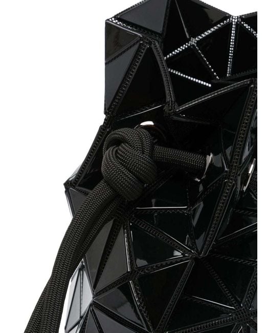 Issey Miyake Black Drawstring Shoulder Bag