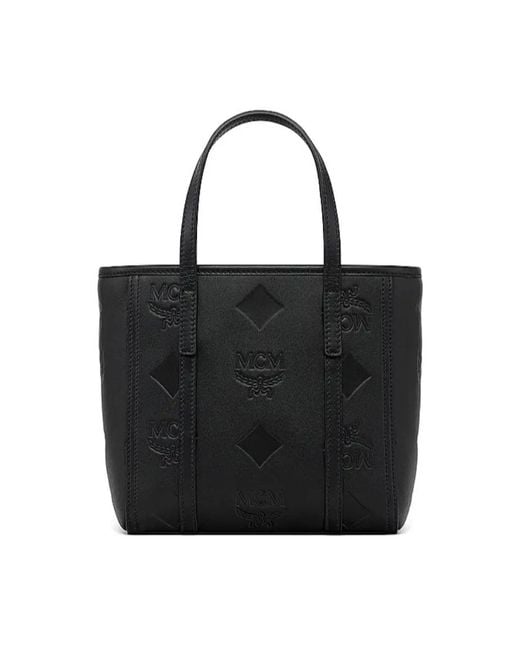MCM Black Mini Toni Tote Bag