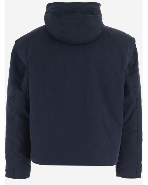 K-Way Blue Guillermo Urban Short Jacket for men