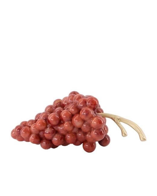 Cult Gaia Red Grape Shaped Clutch Bag