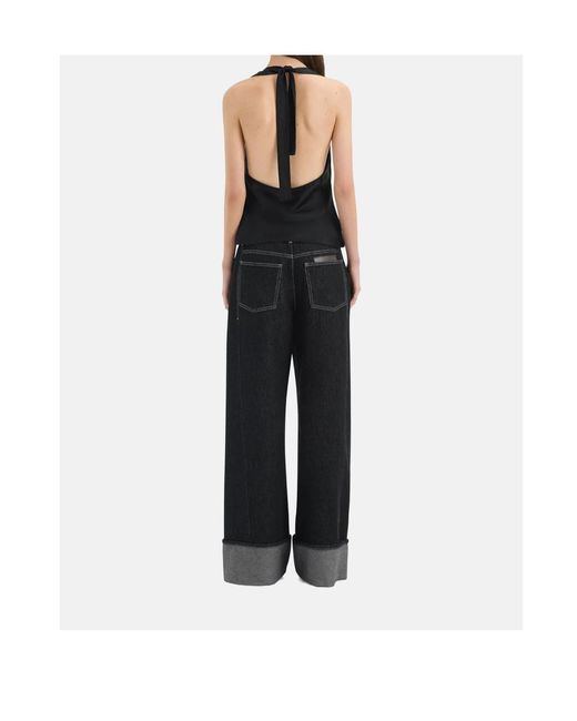 Sir Black Backless Top