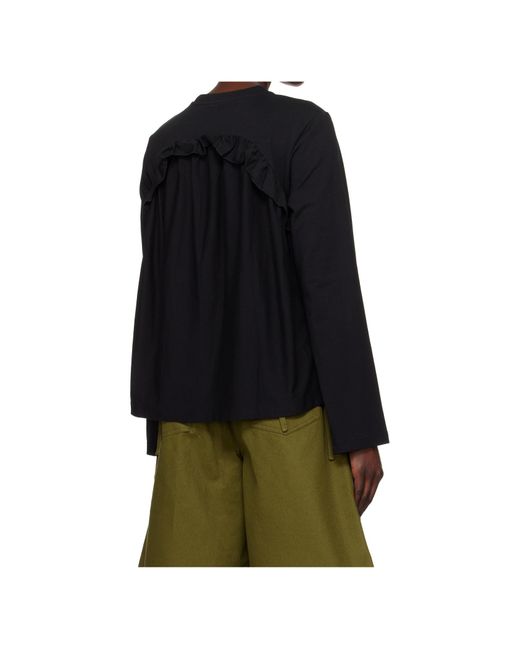 CECILIE BAHNSEN Black Alva T-Shirt