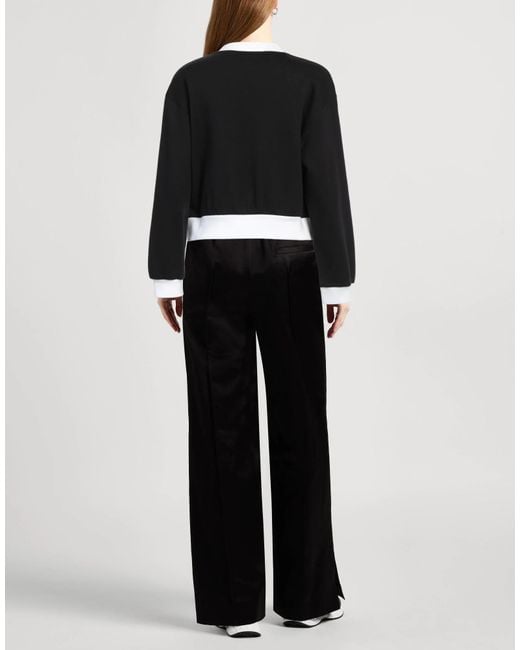 Dolce & Gabbana Black Two-Tone Sweatshirt