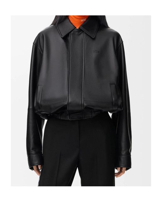 Loewe Black Drawstring Jacket