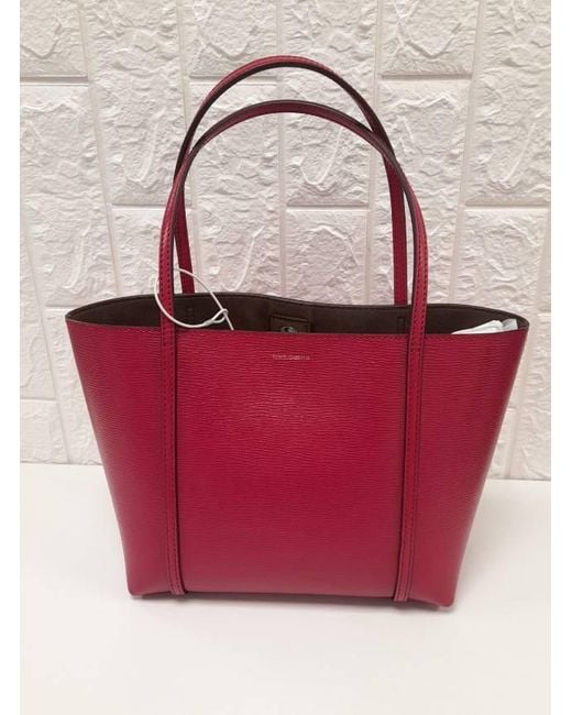 Dolce & Gabbana Red Handle Handbag