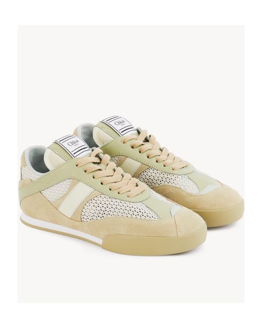 Chloé Natural Chloé Kick Sneakers