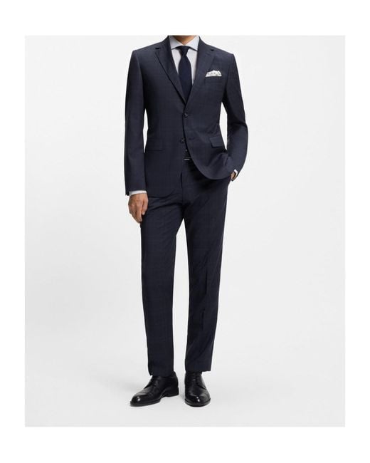 Boss Blue Boss Two-Piece Regular Fit Suit for men