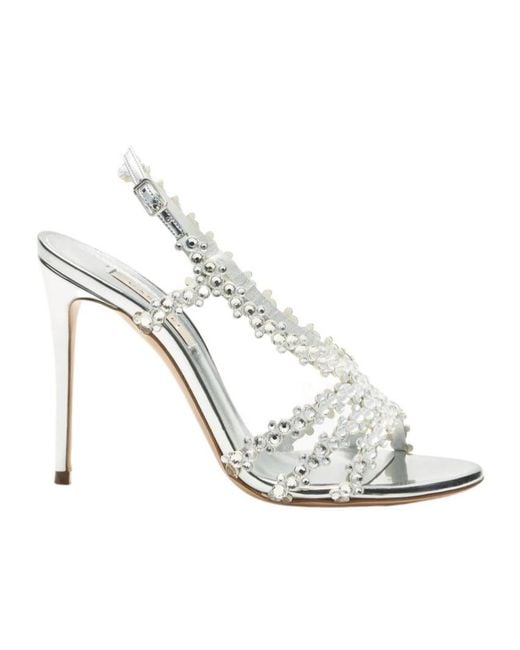 Casadei White Sandale Julia C-Love