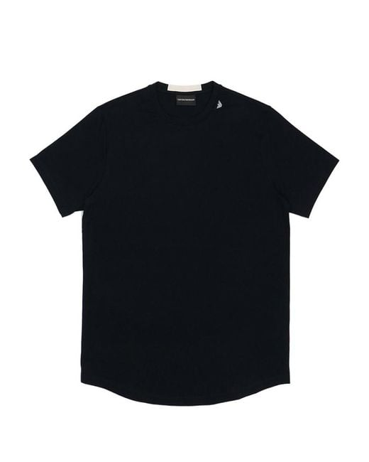 Emporio Armani Black Logo T-Shirt for men