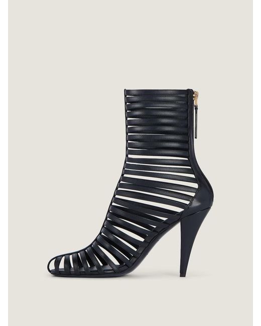 Givenchy Black Cage Ankle Boots