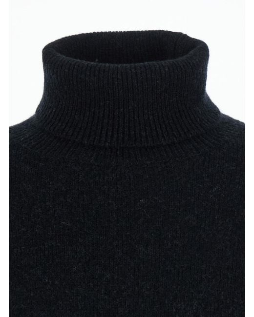 Roberto Collina Blue Turtleneck Knitted Sweater for men