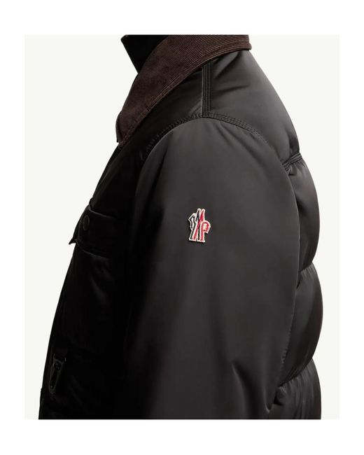 Moncler Black Grenoble Waterton Down Field Jacket for men